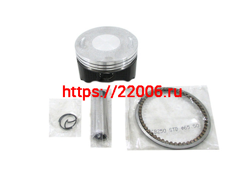 Поршень в сборе 166FMM TTR250 65,5 мм тефлон Поршень в сборе 166FMM TTR250 65,5 мм тефлон