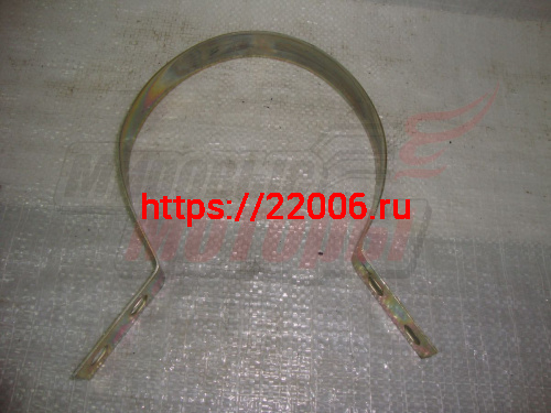 Хомут глушителя большой трицикл с 4-мя отверстиями LF200ZH-2 (оригинал, заводск. Lifan)