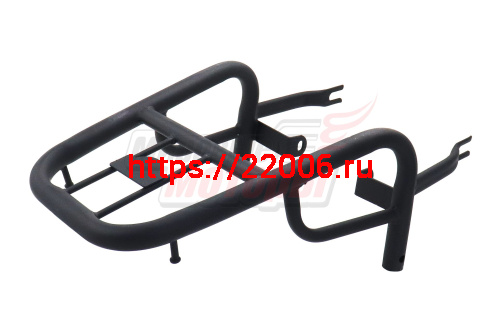 Багажник Alpha (верхушка без подножек) (чёрный)