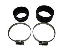 Патрубок карбюратора (впускной) 54,5-48 мм, QG-KL-545-48, для карб. 30-34