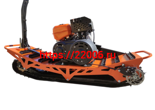 Мотосноуборд ИСКРА-2, вариатор TAV2-40, двигатель LIFAN KP270 10 л.с., фара, тормоз фото 3