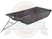 Сани волокуши снегоходные 1450 с накладками, демпфером (1500х710х260)