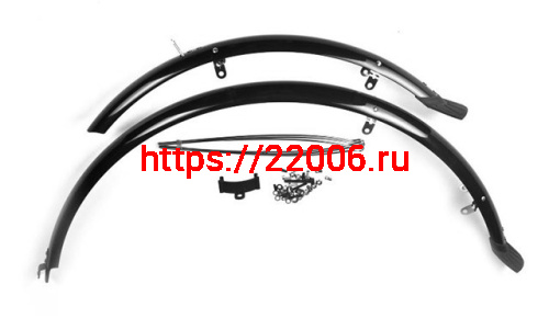 Крылья 26", пластиковые,черные (комплект) 31121615-15 Крылья 26", пластиковые,черные (комплект) 31121615-15