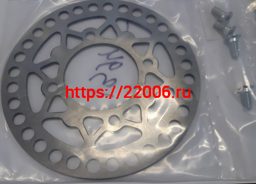 Диск тормозной задний 180мм под болт 8 мм Диск тормозной задний 180мм под болт 8 мм