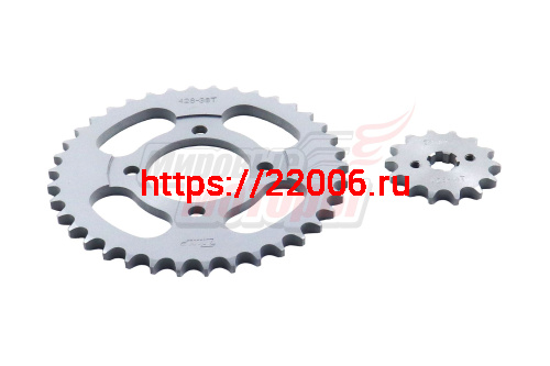 Звезда ведущая+ведомая 14/38z (428) Alpha