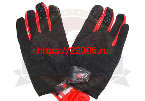 Перчатки SCOYCO (оригинал) МС-58-2 красные р-р XL фото 2 Перчатки SCOYCO (оригинал) МС-58-2 красные р-р XL фото 2