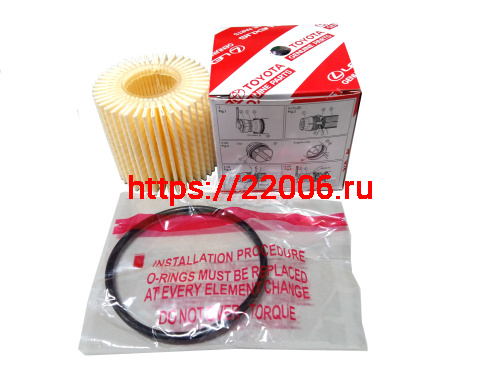 Фильтр масляный Toyota Auris, Avensis 2009-, Prius III, Rav4 2008-, Lexus NX-200 (04152-YZZA6)