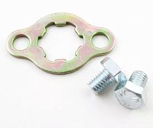 Стопорная шайба ведущей звезды с болтами (вал-17мм)