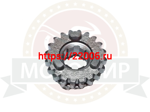 Шестерня 20 зуб. подвижная первичного вала 3-ей передачи  Zodiak, Альфа фото 2
