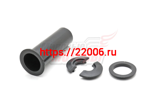 Стакан заднего амортизатора (компл на 1 аморт.) (1 стакан, 1 втулка, 2 сухарика)