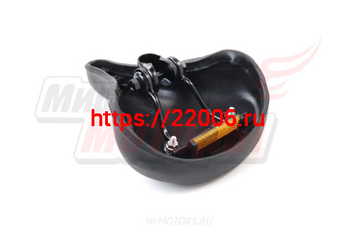 Седло вело мяг.покр. с отражателем (260*165 мм) фото 2