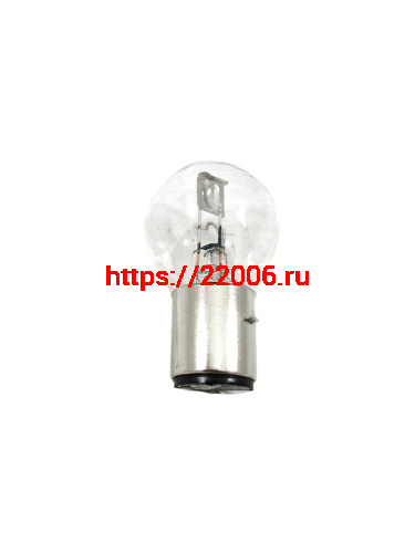 Лампа фары B35 BA20D (груша) 12V 35/35W прозрачная Лампа фары B35 BA20D (груша) 12V 35/35W прозрачная