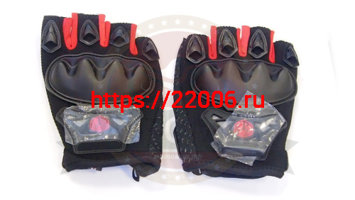 Перчатки SCOYCO (оригинал) МС-29D, красный, р-р L Перчатки SCOYCO (оригинал) МС-29D, красный, р-р L