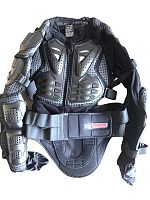 Куртка защитная (черепаха) AM02 черная  (XXXL) Scoyco WolfHuntinG