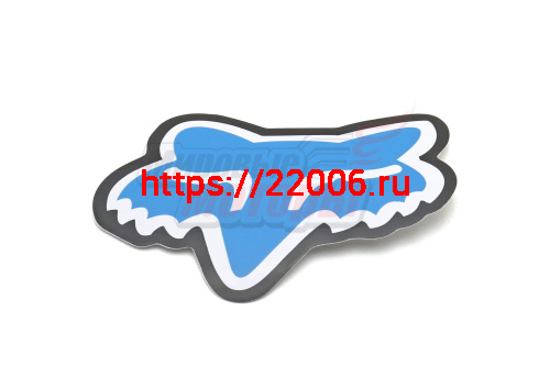 Наклейка "Голова лисы из FOX RACING" (9x9) Наклейка "Голова лисы из FOX RACING" (9x9)