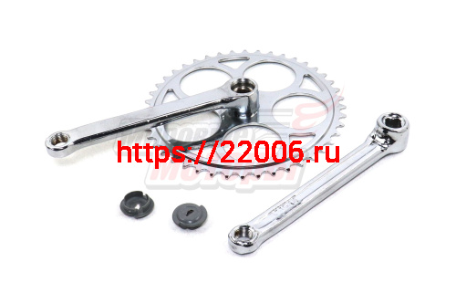 Шатуны 24" 44зуб./165мм (квадрат) (комплект) Шатуны 24" 44зуб./165мм (квадрат) (комплект)