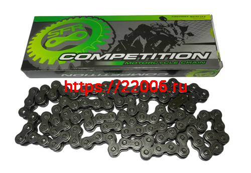 Цепь SFR (420H) SFR -100 зв. приводная, УСИЛЕННАЯ Цепь SFR (420H) SFR -100 зв. приводная, УСИЛЕННАЯ